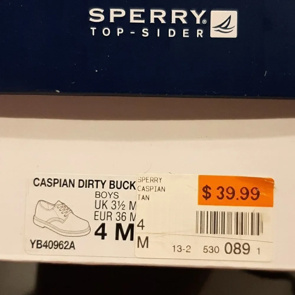 Sperry Top-Sider Caspian Tan Shoes